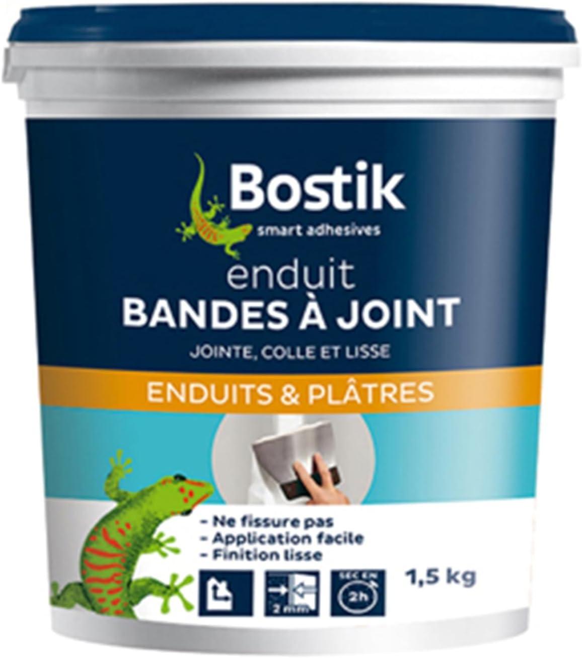 Bostik — Enduit bandes à joint en pâte, 1,5 kg